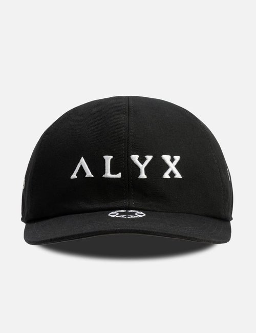1017 ALYX 9SM Embroidered Logo Baseball Cap - Black
