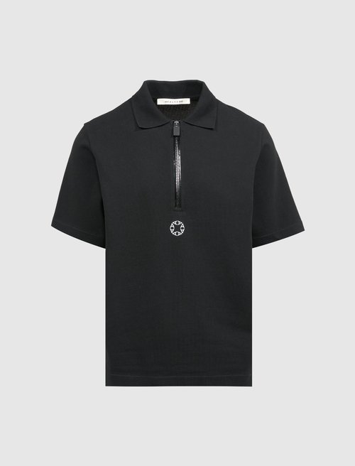 1017 ALYX 9SM Embroidered Monogram Polo - AA-M-TS-0355-F-A01-BLK
