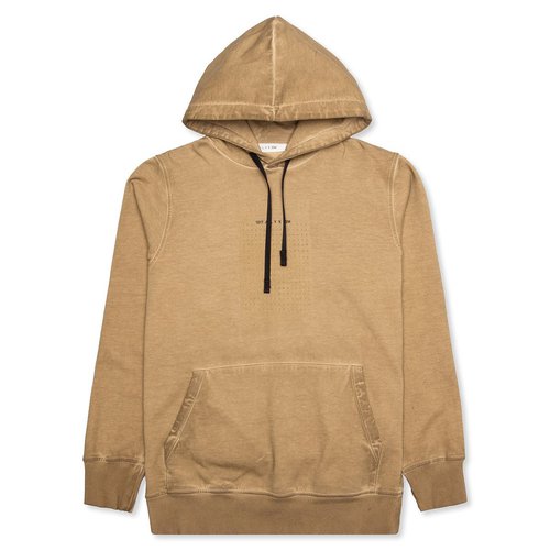 1017 ALYX 9SM Hoodie wPrints - Dark Sand - AAMSW0052FA01-BEG0006