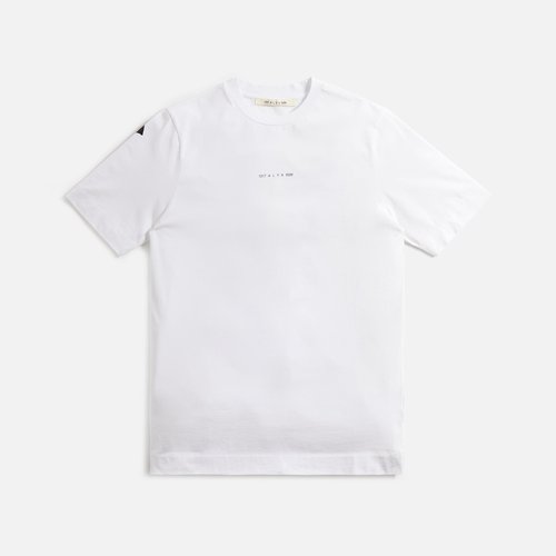 1017 ALYX 9SM Printed Tee - White - UT-0-21-A01F-2-WHT