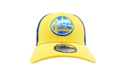 39THIRTY Golden State Warriors On The Court Stretch Fit Hat NE638 - N.E638
