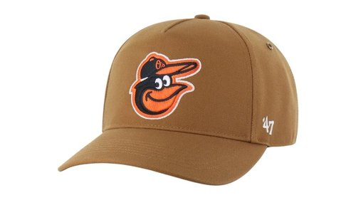 47 Brand x Carhartt MLB Baltimore Orioles Hitch Cap - Brown - BX-CRHHT104DUP-BW