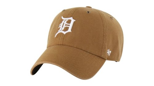 47 Brand x Carhartt MLB Detroit Tigers Clean Up Cap - Brown - BX-CARHC101DVS-BW