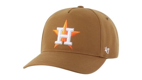 47 Brand x Carhartt MLB Houston Astros Hitch Cap - Brown - BX-CRHHT110DUP-BW