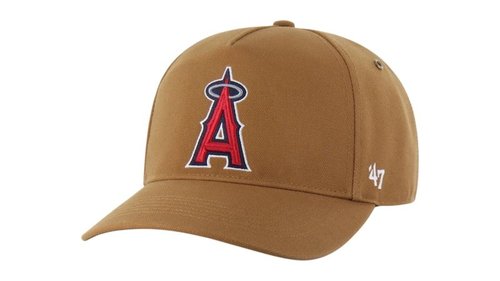47 Brand x Carhartt MLB Los Angeles Angels Hitch Cap - Brown - BX-CRHHT105DUP-BW