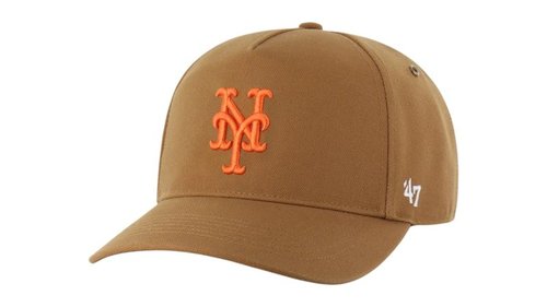 47 Brand x Carhartt MLB New York Mets Hitch Cap - Brown - BX-CRHHT116DUP-BW