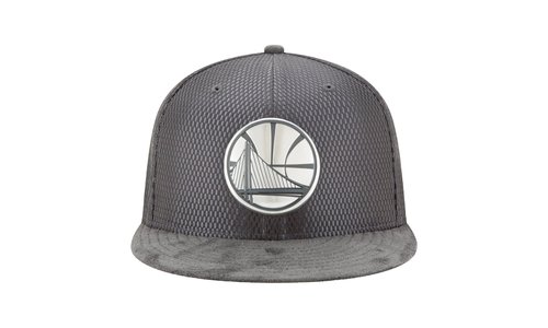 9FIFTY Golden State Warriors On The Court Snapback Hat NE636 - N.E636