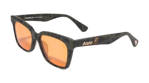 A Bathing Ape 10 Sunglasses - Olivedrab Green - 1L20-186-331
