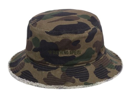 A Bathing Ape 1st Camo Buckle Hat | Size L - Multicolor - 1L30-181-301