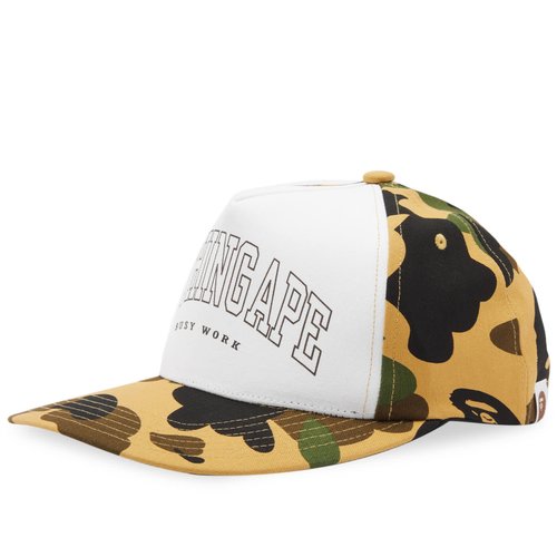 A Bathing Ape 1St Camo Cap 'Yellow' - 001CPJ301010M-YLW | Solesense