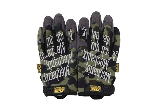A Bathing Ape 1st Camo Mechanix Wear Gloves - Green - 1I83182910GRN