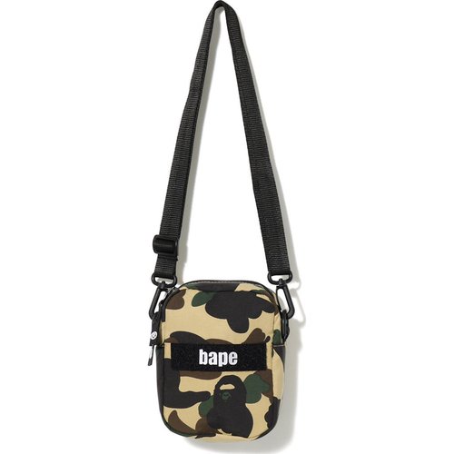 A Bathing Ape 1st Camo Military Shoulder Bag - Yellow