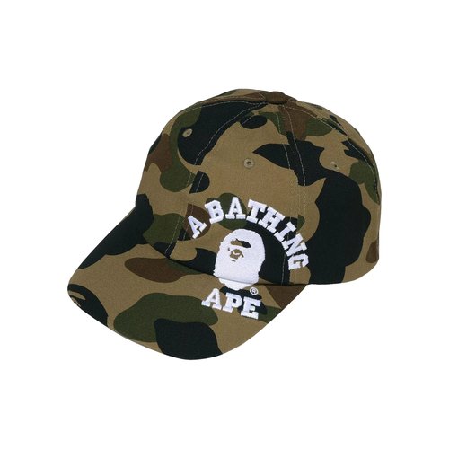 A Bathing Ape 1st Camo Panel Cap - 1I80-180-009