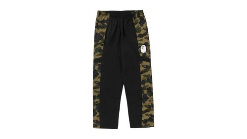 A Bathing Ape 1st Camo Relaxed Fit Track Pants - Green