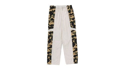 A Bathing Ape 1st Camo Relaxed Fit Track Pants - Yellow