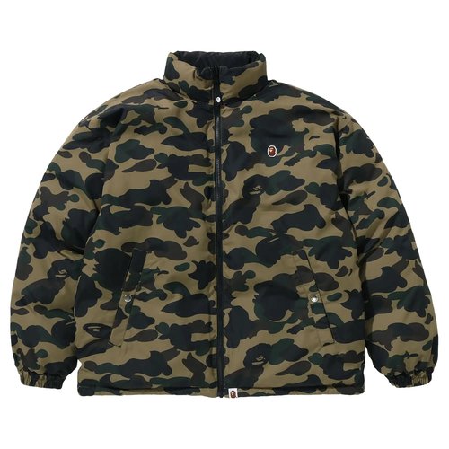 A Bathing Ape 1st Camo Reversible Down Jacket - 1L80-144-005