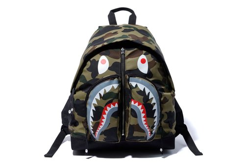 A BATHING APE クッション クッションカバー 1ST CAMO SHARK