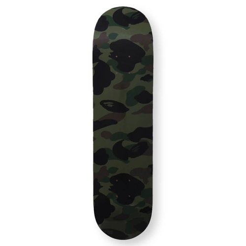 A Bathing Ape 1st Camo Skateboard - Green - 001GDK801024M-GRN