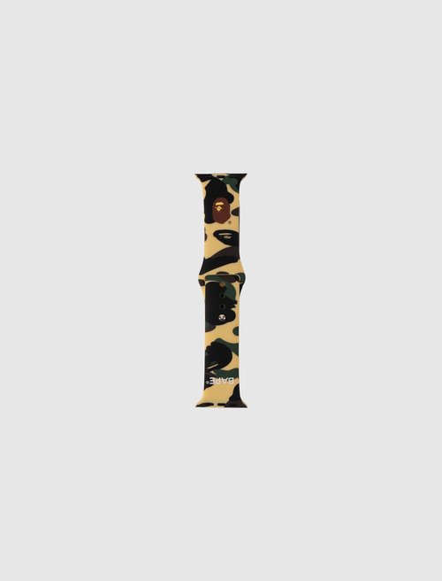A Bathing Ape 1St Camo Watch Band - 001GDL301053M-YLW