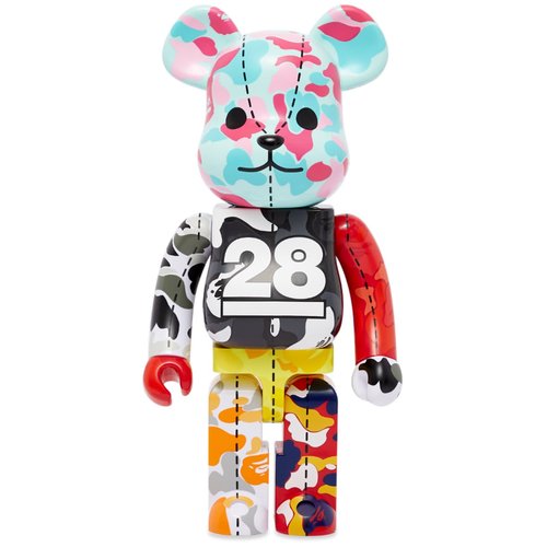 A Bathing Ape 28th Anniversary BeRbrick 'Pink 1000' 001GDH731915C