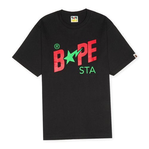 A Bathing Ape A Bathing Ape Colors BAPE STA Tee T-Shirts Herren schwarz Größe XL - 001TEL301022MBLK