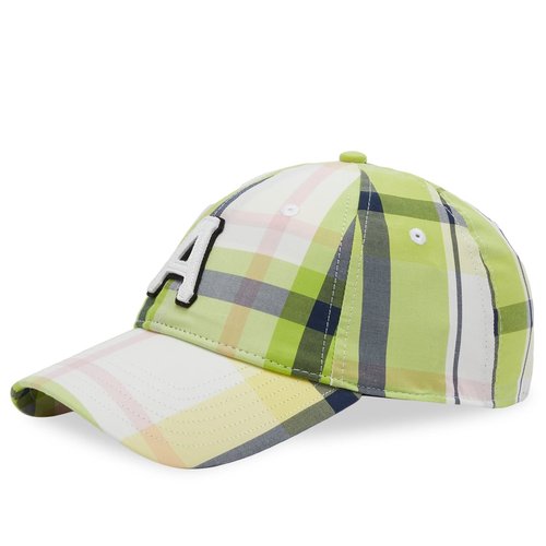 A Bathing Ape AAPE A Logo Baseball Cap - Plaid - AAPCPM5259XAMGRT