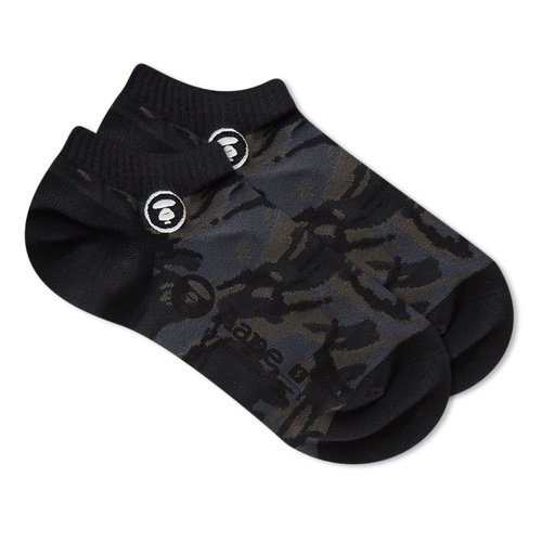 A Bathing Ape AAPE Aape Main SOCKS - Black - AAPSOM4289XXNBKZ