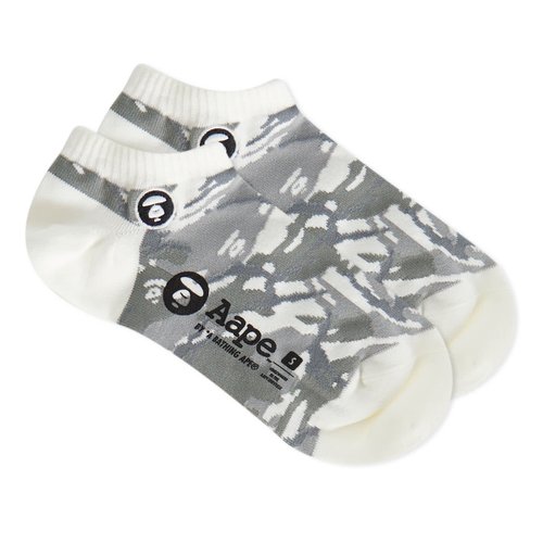 A Bathing Ape AAPE Aape Main SOCKS - White - AAPSOM4289XXNWHZ