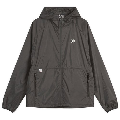 A Bathing Ape AAPE Now UV40+ Windbreaker - Black - AAPL-M77-4XX