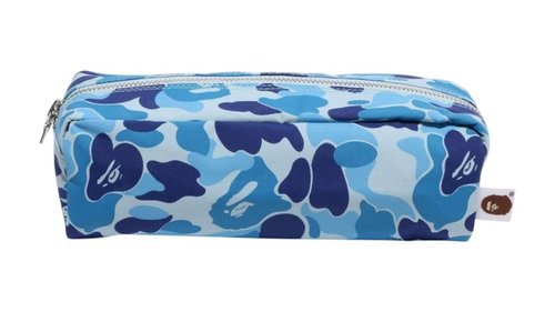 A Bathing Ape ABC Camo Flight Pouch FW25 - Blue - 1K20-190-003
