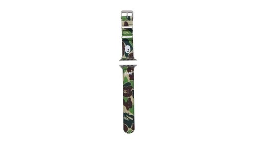 A Bathing Ape ABC Camo Nato Watch Band - Green - 1L70-182-017