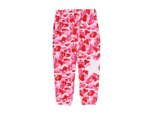 A Bathing Ape ABC Camo Sweatpant - Pink