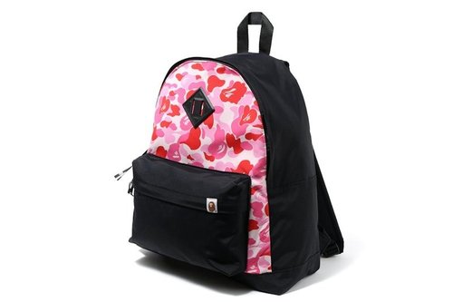 A Bathing Ape ABC Day Pack - Black/Pink