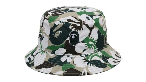 A Bathing Ape ABC Resort Camo Bucket Hat - Green - 1L70-181-001