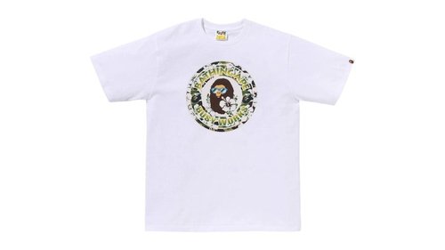 A Bathing Ape ABC Resort Camo Busy Works Tee Shirt - Black - 1L70-110-002
