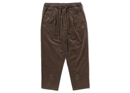 A Bathing Ape Ape Head One Point Corduroy Chef Pants - Olivedrab Green - 1J80-152-065