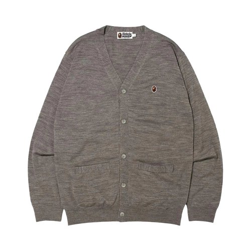 A Bathing Ape Ape Head One Point Knit Cardigan - 1H70-120-001