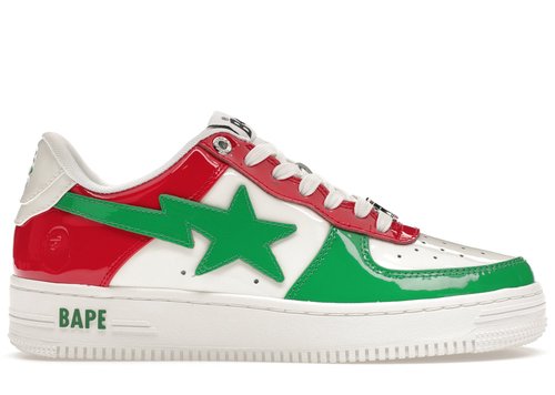 A Bathing Ape BAPE STA France - White/Blue/Red - 1I80-291-004