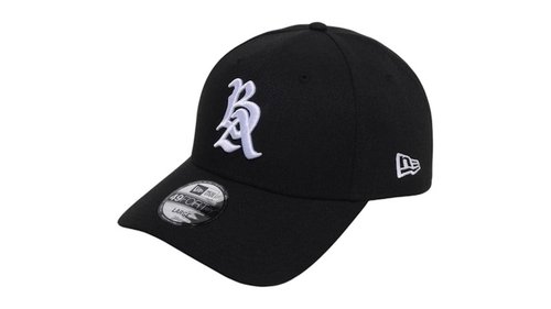 A Bathing Ape Baseball Logo New Era 49FORTY Cap - Black - 1L33-180-903
