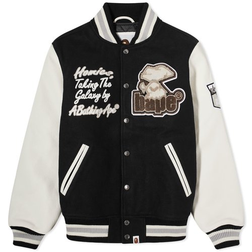 A Bathing Ape Bathing Ape Varsity Jacket M - Black - 001HJJ801006M-BLK
