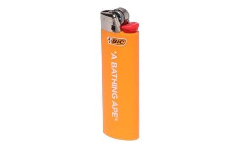 A Bathing Ape 'Bic' Lighter 1K22 182 036 ORANGE - 1K22-182-036