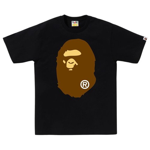 A Bathing Ape Big Ape Head Tee black - Black - 1J30110003BLK