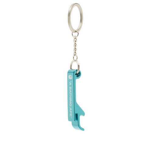 A Bathing Ape Bottle Opener Keychain - Blue - 001GDL701025FBLU00F