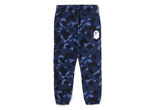 A Bathing Ape Color Camo Sweatpants - Blue - 1L80-152-005
