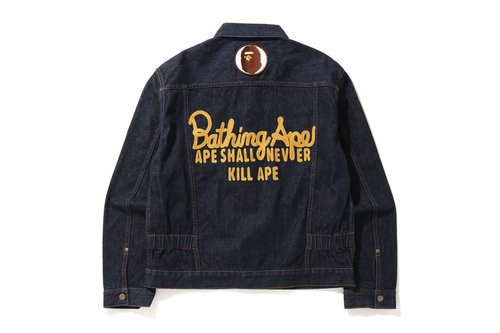 Jacket Bathing Ape Champion A Bathing Ape Homage Wrangler Champion