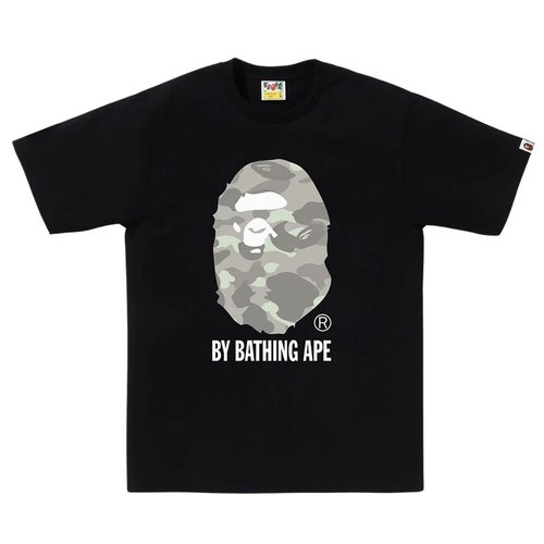 A Bathing Ape City Camo By Bathing Ape Tee black gray - Black/Gray - 1K30110025BK4