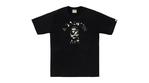 A Bathing Ape City Camo College Tee - White - 1L80-110-026