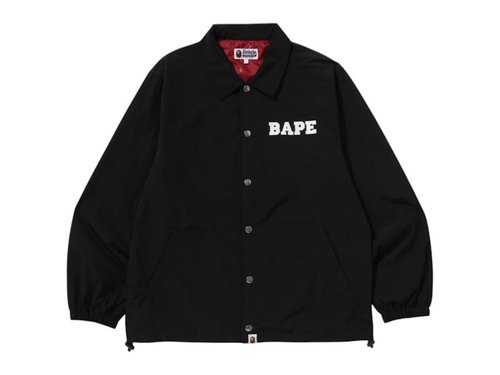 A Bathing Ape College Coach Jacket - Purple - 1L80-140-008