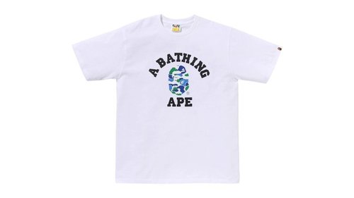 A Bathing Ape College Seibu Ikebukuro Store Exclusive Tee Shirt - White