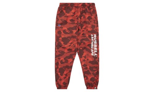 A Bathing Ape Color Camo Track Pants M - 0ZXPTM152916FRED